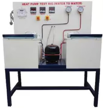 Water to Water Heat Pump Test Rig