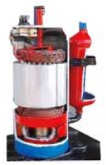 Actual Cut Sectional Model of Rotary Refrigerant Compressor